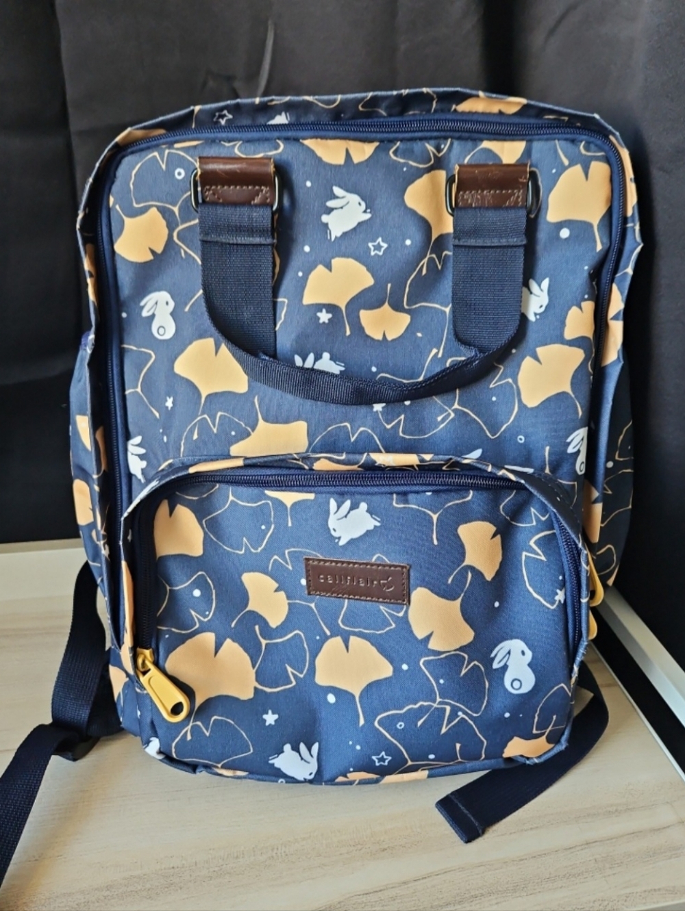 Califlair Gingko Bunny Backpack (Patched)